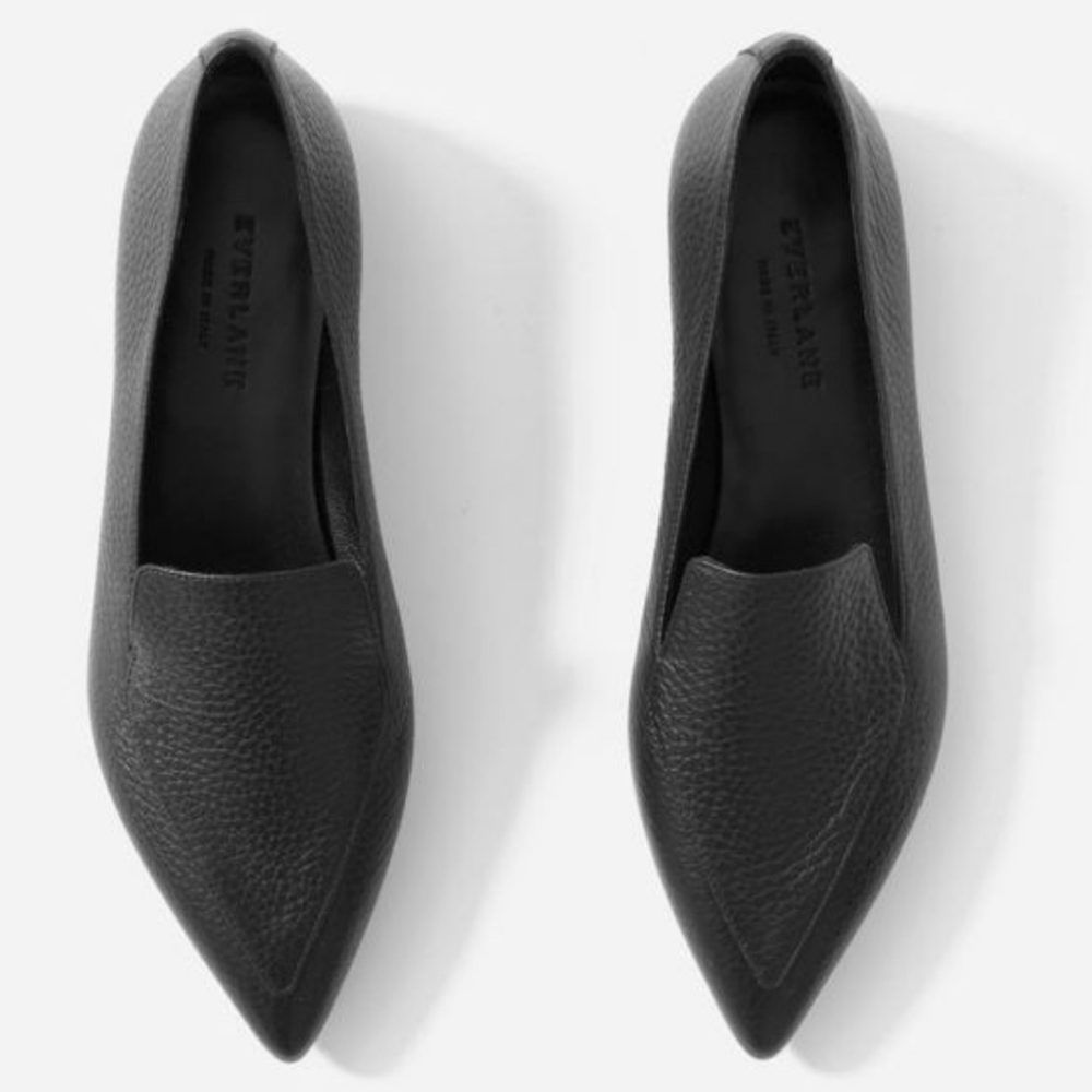 Everlane Modern Point Flat  nwot with box